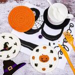 Halloween Braided Drink Coasters - Set of 4