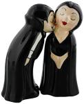 Vampire Kissing Salt and Pepper Shakers Set