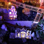 Lighted Halloween Boo House Tabletop Decoration