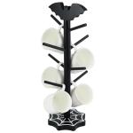 Gothic Bat Mug Holder Tree with 8 Hooks