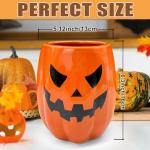 Cute Ceramic Pumpkin Utensil Holder for Halloween