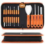 Professional Pumpkin Carving Kit - 13 Piece Set