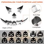 WANNTS Pumpkin Carving Kit for Kids - 24 Tools