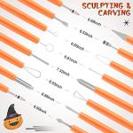 Professional Pumpkin Carving Kit - 13 Piece Set