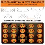 40-Piece Pumpkin Carving Kit with Tools & Candles