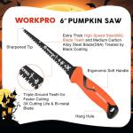WORKPRO Pumpkin Carving Saw and Drywall Tool