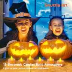 40-Piece Pumpkin Carving Kit with Tools & Candles