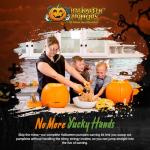 Halloween Pumpkin Carving Scraper Glove Kit