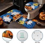 Halloween Shower Curtain and Rug Set