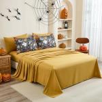 Cozy Halloween Queen Comforter Set - 7 Pieces
