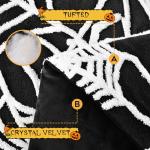 Spooky Spider Web Queen Comforter Set