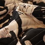 Halloween Themed Black Quilt Set for Queen Bed