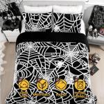 Spooky Spider Web Queen Comforter Set