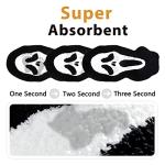 Fluffy Black Skull Bath Mat - Non-Slip Washable