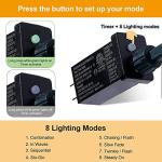 60 LED Purple Ghost String Lights for Halloween