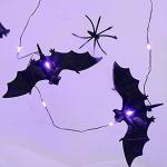 Bohon Battery Operated Bat Fairy String Lights