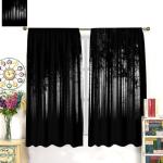 Gothic Forest Curtains for Dark Room Decor