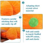 4-Pack Fluffy Pumpkin Plush Toys for Kids
