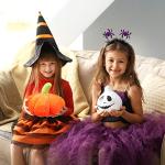 4-Pack Fluffy Pumpkin Plush Toys for Kids