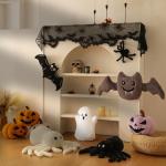 Evil Pumpkin Throw Pillows for Halloween Decor