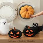 Evil Pumpkin Throw Pillows for Halloween Decor