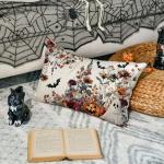 Halloween Ghost Throw Pillow Cover - 12x20 Inch