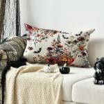Halloween Ghost Throw Pillow Cover - 12x20 Inch