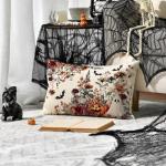 Halloween Ghost Throw Pillow Cover - 12x20 Inch