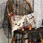 Halloween Ghost Throw Pillow Cover - 12x20 Inch
