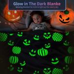 Cute Halloween Pumpkin Throw Blanket - 40"x60
