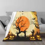 Cute Halloween Blankets for Kids and Adults
