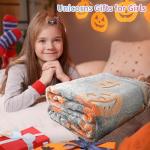 Cute Halloween Pumpkin Throw Blanket - 40"x60