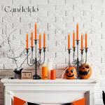 Candeldo Black Gothic Candelabra Set of 2