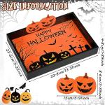 Huwena Halloween Wooden Serving Tray with Handles