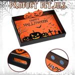 Huwena Halloween Wooden Serving Tray with Handles