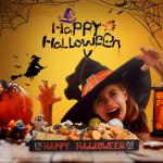 Halloween Decorative Serving Trays with Handles