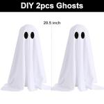 Spooky Ghost String Lights for Halloween Decor