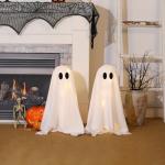 Spooky Ghost String Lights for Halloween Decor