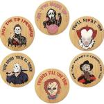 Halloween Spooky Coasters Gift Set for Parties