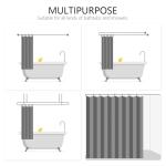 Funny Halloween Ghost Shower Curtain – 72x72 inches