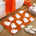 Cute Ghost Halloween Bath Mat Non-Slip Rug