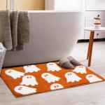 Cute Ghost Halloween Bath Mat Non-Slip Rug