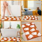 Cute Ghost Halloween Bath Mat Non-Slip Rug