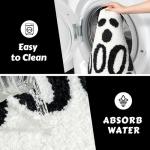 Halloween Ghost Bath Mat - Non-Slip, Washable Rug