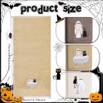 Halloween Hand Towels Set with Ghost and Cat