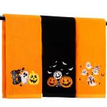 3 Pack Halloween Hand Towels Set for Home