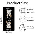 Halloween Kitchen Towels Set - Funny & Spooky