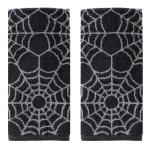 Halloween Spider Web Cotton Hand Towel Set