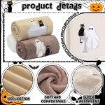 Halloween Hand Towels Set with Ghost and Cat