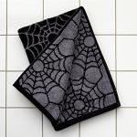 Halloween Spider Web Cotton Hand Towel Set